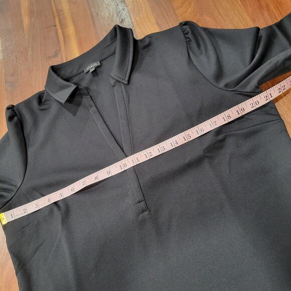 Talbots Passport Ponte Johnny Collar Pullover Easy Care Closet Staple Size Large - Picture 9 of 10